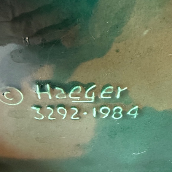 Haeger Vintage Pedestal Base- Made in USA 1984 - Picture 4 of 9